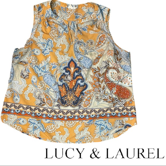 OkLucy & Laurel blouse for women, size XL, 100% polyester - Picture 1 of 7